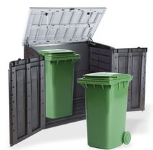 Mülltonnenbox Kunststoff Mülltonnenverkleidung